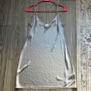 Aritzia Gray Slip Dress